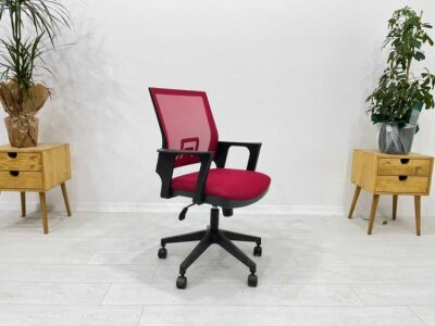 RİTA KIRMIZI ÇALIŞMA KOLTUĞU - 4