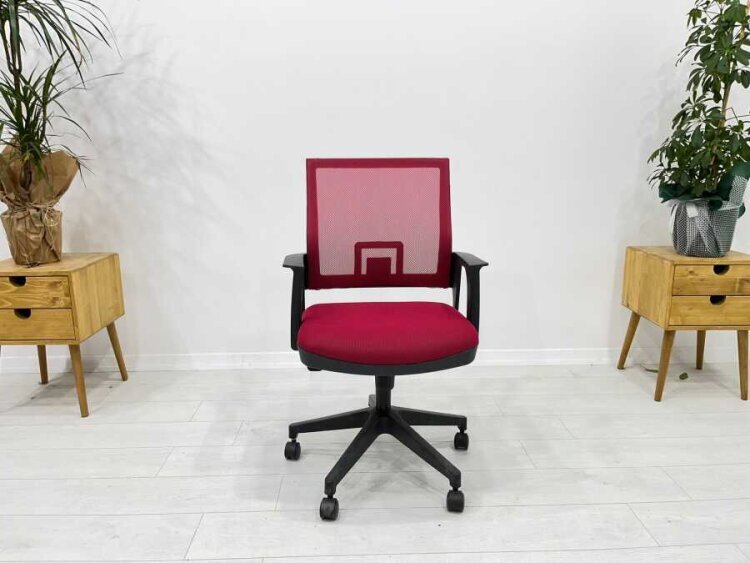 RİTA KIRMIZI ÇALIŞMA KOLTUĞU - 3