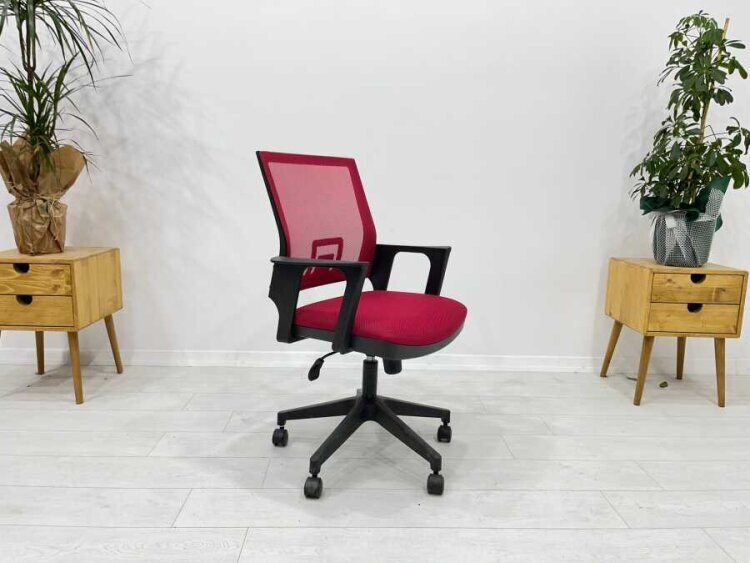 RİTA KIRMIZI ÇALIŞMA KOLTUĞU - 4