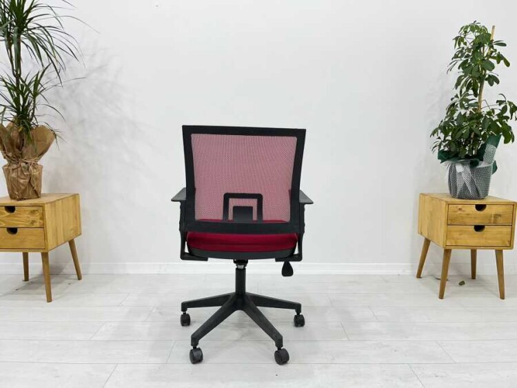 RİTA KIRMIZI ÇALIŞMA KOLTUĞU - 5