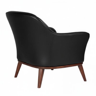 ROSE SİYAH DERİ 3'LÜ OTURMA GRUBU TAKIMI - 6