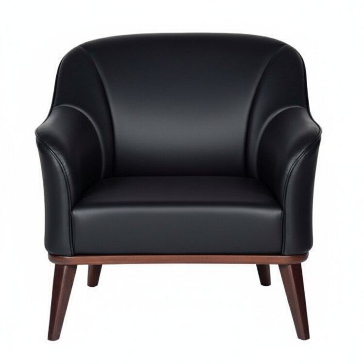 ROSE SİYAH DERİ 3'LÜ OTURMA GRUBU TAKIMI - 5