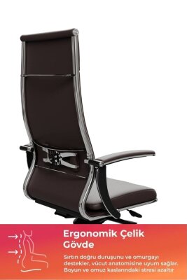 SAMURAI INFINITY KOYU KAHVERENGİ MAKAM KOLTUĞU - METTA (1)