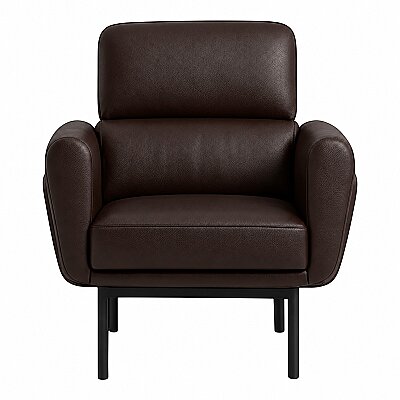 SİENA MARTİN KAHVE DERİ 3'LÜ OTURMA GRUBU TAKIMI - 4