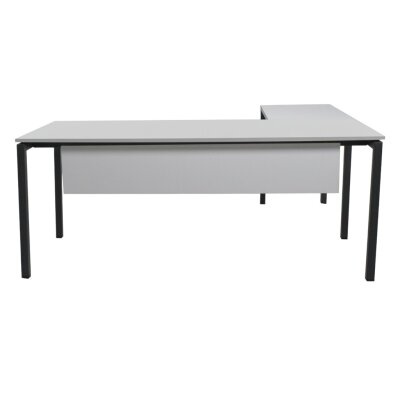 SMOOTH KÜL GRİ MDF L ÇALIŞMA MASASI - 3