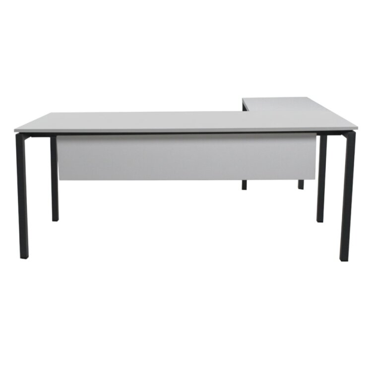 SMOOTH KÜL GRİ MDF L ÇALIŞMA MASASI - 3