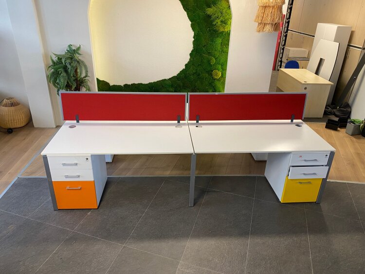 STEELCASE 4 KİŞİLİK KESONLU WORKSTATİON (1 YIL GARANTİ) - 3