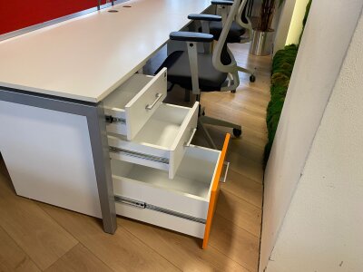 STEELCASE 4 KİŞİLİK KESONLU WORKSTATİON (1 YIL GARANTİ) - 5