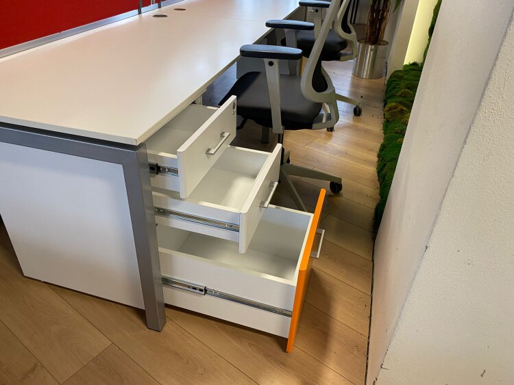 STEELCASE 4 KİŞİLİK KESONLU WORKSTATİON (1 YIL GARANTİ) - 5