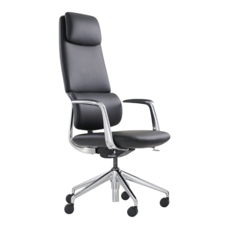 SWAN-A BLACK DERİ MAKAM KOLTUĞU - 2