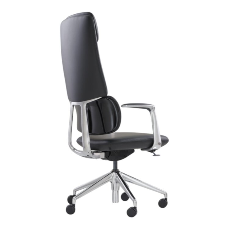 SWAN-A BLACK DERİ MAKAM KOLTUĞU - 4