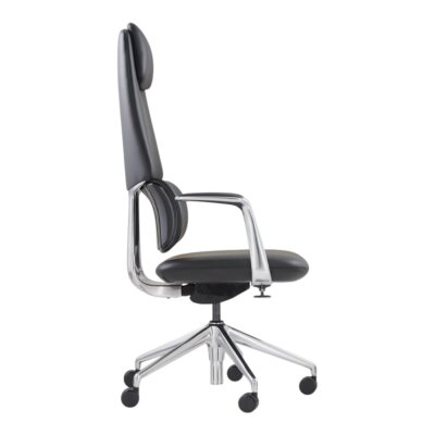 SWAN-A BLACK DERİ MAKAM KOLTUĞU - 3