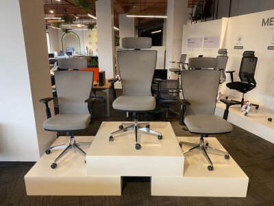 TİFFANY GRİ BAŞLIKLI YÖNETİCİ KOLTUĞU (1 YIL GARANTİ) - CASELLA