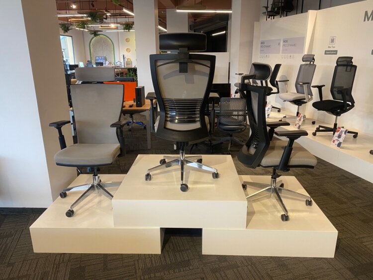 TİFFANY GRİ BAŞLIKLI YÖNETİCİ KOLTUĞU (1 YIL GARANTİ) - 4