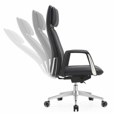 TORENDİ SİYAH DERİ MAKAM KOLTUĞU - 6