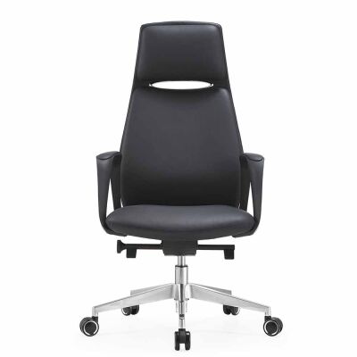 TORENDİ SİYAH DERİ YÖNETİCİ KOLTUĞU - GÜRSAN