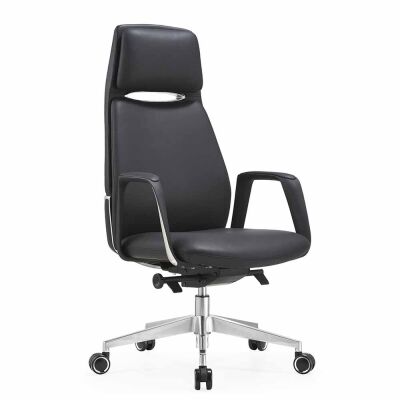 TORENDİ SİYAH DERİ YÖNETİCİ MAKAM KOLTUĞU - 5