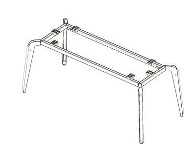 TRAPPER SEHPALI MDF ÇALIŞMA MASASI - 2