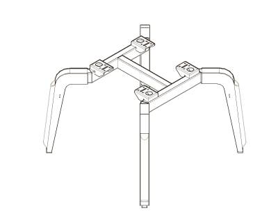 TRAPPER SEHPALI MDF ÇALIŞMA MASASI - 3