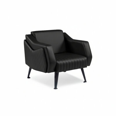 TRİOS SİYAH DERİ 3'LÜ OTURMA GRUBU TAKIMI - 4