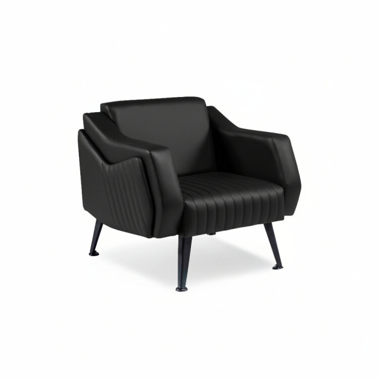 TRİOS SİYAH DERİ 3'LÜ OTURMA GRUBU TAKIMI - 4