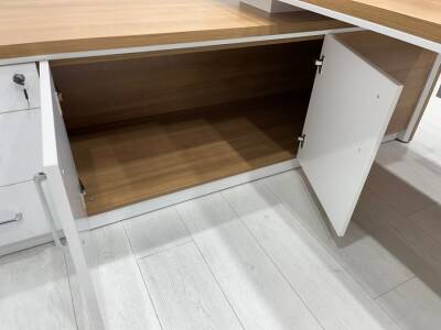 WALK TEAK YÖNETİCİ MASA TAKIMI - 5