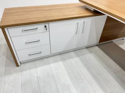 WALK TEAK YÖNETİCİ MASA TAKIMI - 6