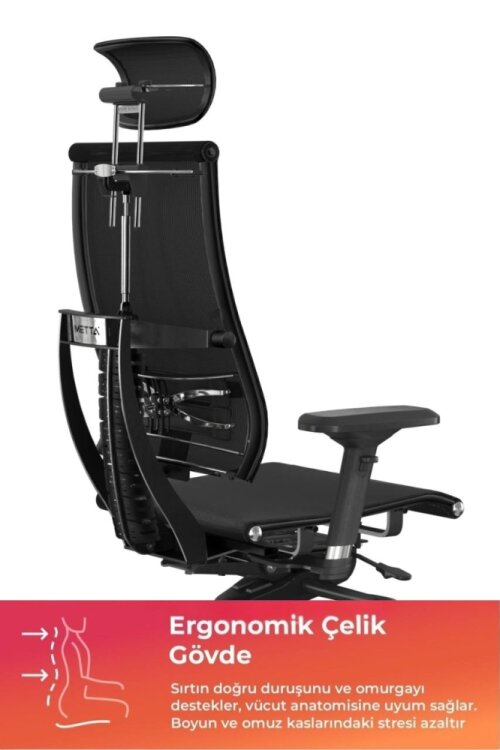 YOGA 4D FİLELİ ERGONOMİK YÖNETİCİ KOLTUĞU - 2